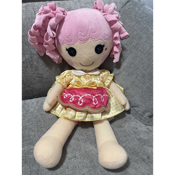 Build-A-Bear Other - Lalaloopsy‎ Jewe Sparkles Build A Bear Stuffed Doll Plush Toy Pink Hair Soft